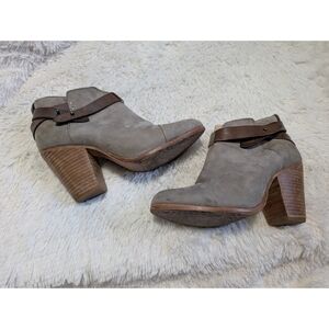 Rag & Bone Harrow Suede Leather Pull On Ankle Boots Women's Size US 8 / 38.5